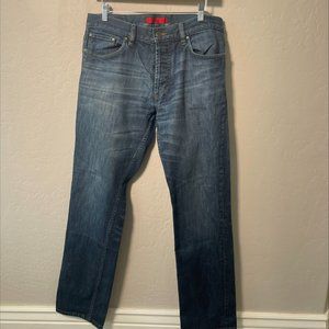 Men's Hugo Boss Red Jeans. 34/34